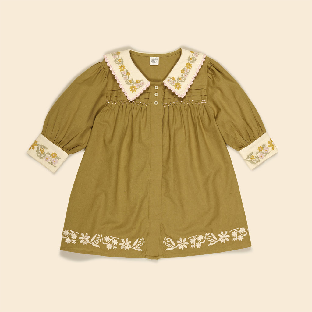 APOLINA 　BETTE Dress bluebell 1-2y APOLINA BETTE Dress _bluebell ※1y~ - SEN_TO_SENCE