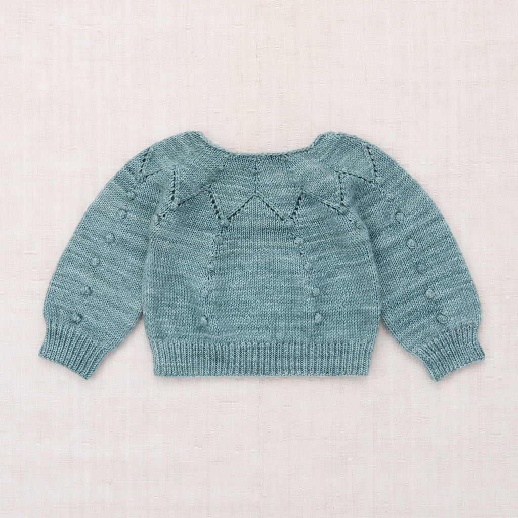 apolina×misha and puff 8Y Cotton knitted popcorn jumper sweater vintage inspired child