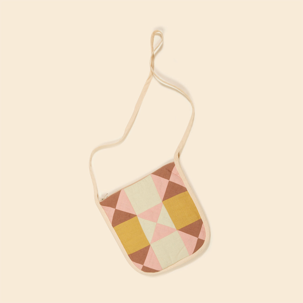 apolina kids■Daria Crossbody Cotton woven embroidered bag vintage inspired child. – Apolina