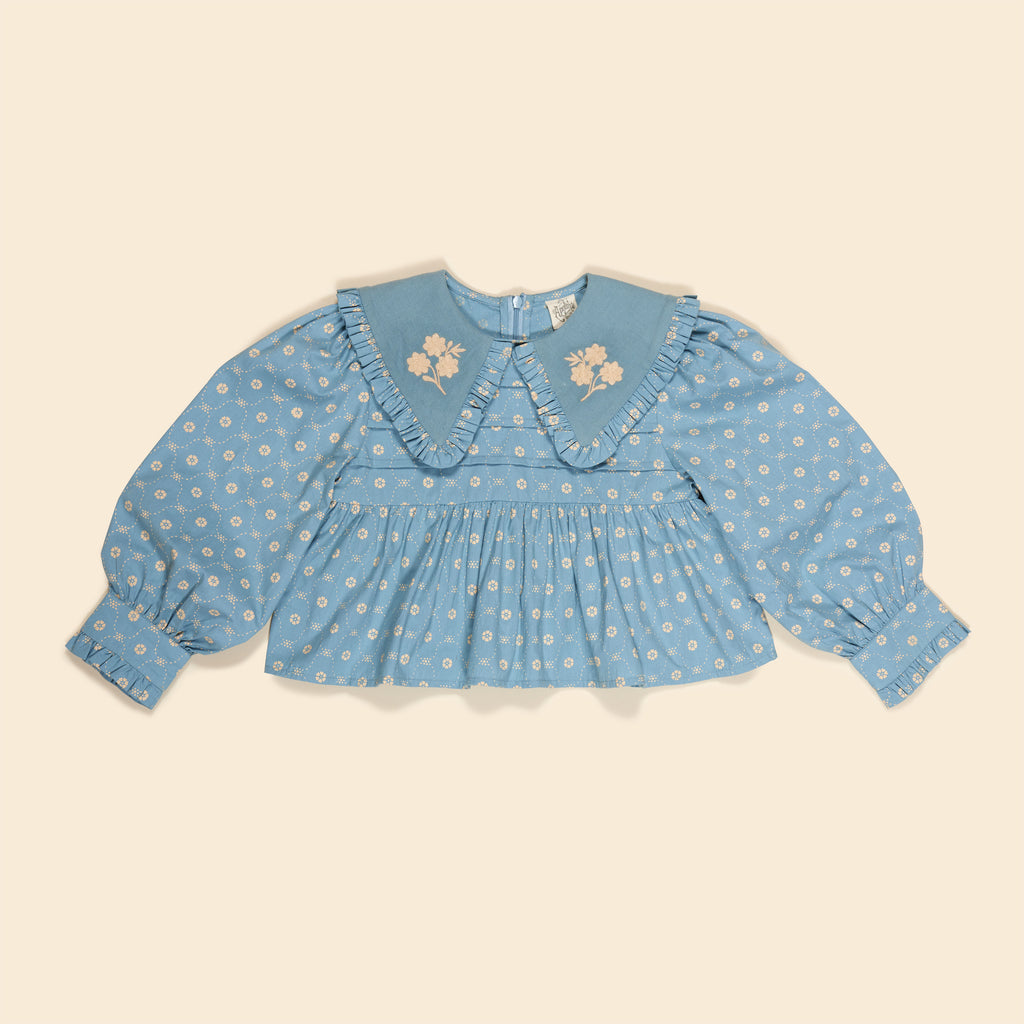 .*n様 【新品】Apolina 3-5y Dionne Blouse Cotton woven embroidered blouse vintage inspired child