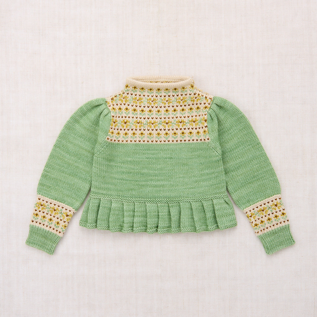 Cotton knitted jumper sweater vintage inspired child. – Apolina