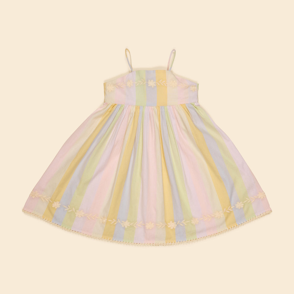 ワンピース apolina kids magrit sundress 2-3y Cotton woven embroidered dress vintage inspired child. – Apolina
