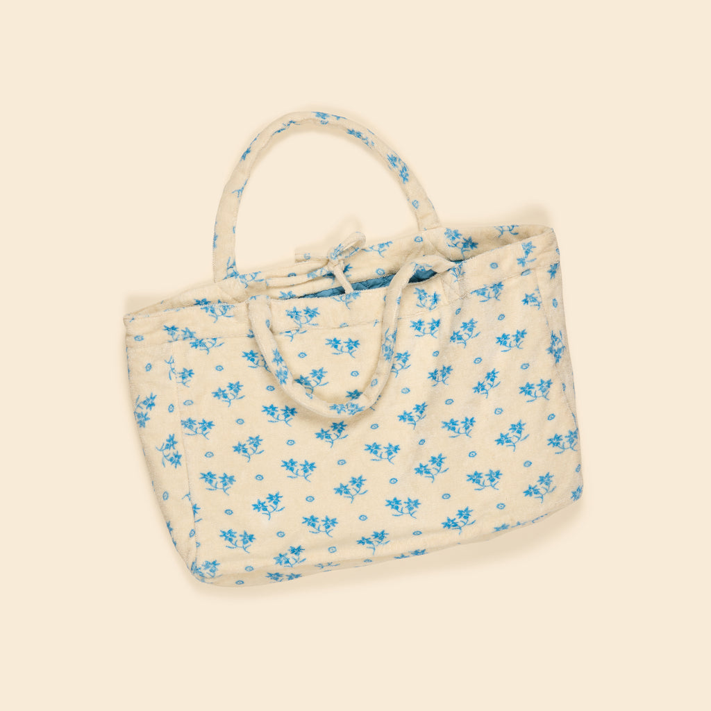 Apolina – Maxi Towelling Tote Midsummer Calico – Beach Capsule '26
