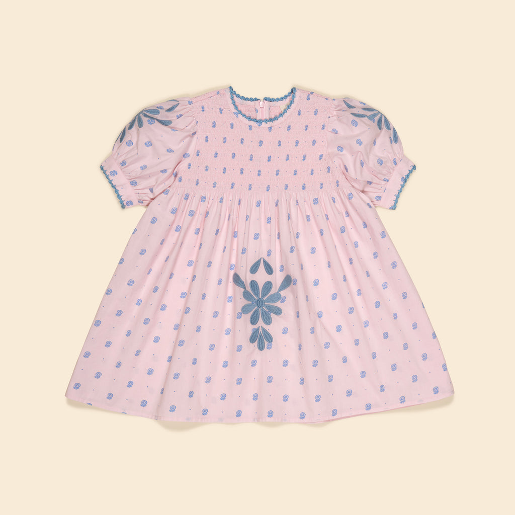 ワンピース apolina 18-24M set NOEMIE DRESS Cotton woven embroidered dress vintage inspired child. – Apolina