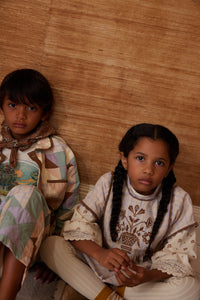 Apolina - Alma Overdress in Camp Check - Child