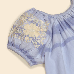 トップス Apolina Barbara Short Set - Lavender Cotton woven embroidered set vintage inspired child. – Apolina
