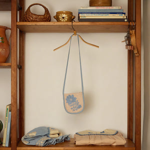 バッグ Apolina Dinah cross body bag Cotton woven embroidered bag vintage inspired child. – Apolina