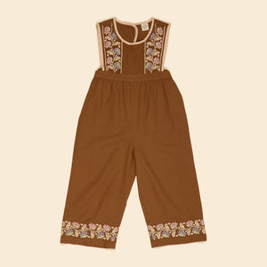 Apolina - Bibi Overall in Chocolate - Child