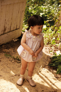 Apolina - Baby Flora Statement Collar Bubble in Wallflower - Baby