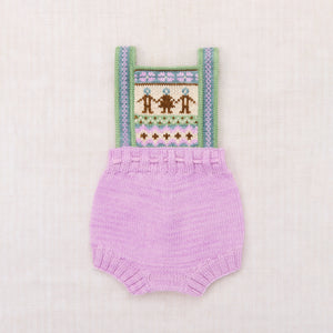 Cotton knitted romper vintage inspired child. – Apolina