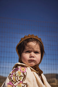 apolina baby araminta romper アポリナ 6-12m Cotton woven embroidered romper vintage inspired child. – Apolina