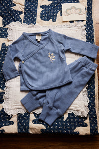 Apolina - Baby June Set Cornflower - Baby Classics '26