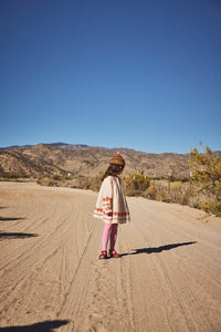 Cotton woven embroidered dress vintage inspired child. – Apolina