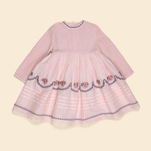 Apolina - Cindy Structured Organdie Dress in Harebell - Child