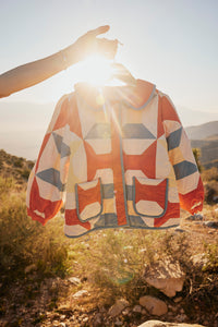 ジャケット・ブルゾン apolina Farah Patchwork Jacket 3-5Y Cotton woven embroidered jacket vintage inspired child. – Apolina