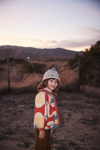 ジャケット・ブルゾン apolina Farah Patchwork Jacket 3-5Y Cotton woven embroidered jacket vintage inspired child. – Apolina