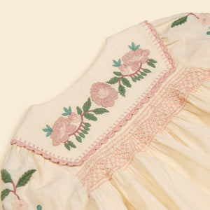 Apolina - Lora Blouse in Milk Cream - Child