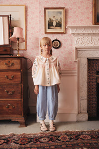 Apolina - Lora Blouse in Milk Cream - Child