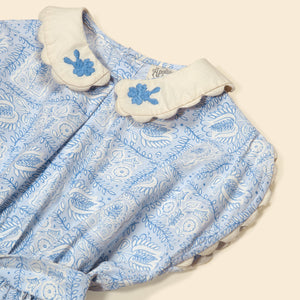 Apolina （2-3Y ）Marjorie Dress Cotton woven embroidered dress vintage inspired child. – Apolina