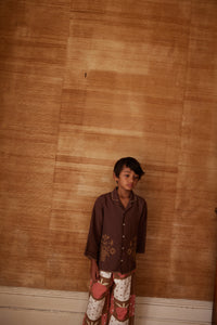 d*9様 Apolina Molly Trousers - Patchwork Apolina - Molly Patchwork Trouser in Apple Patch- Child