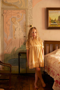 r*e様 【apolina kids】 Mya Dress 5-7y Cotton woven embroidered dress vintage inspired child. – Apolina