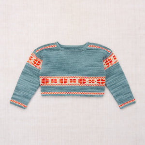 Cotton knitted jumper sweater vintage inspired child. – Apolina