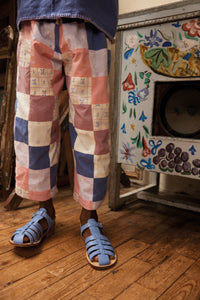 d*9様 Apolina Molly Trousers - Patchwork Apolina - Molly Patchwork Trouser in Multi Prints - Exclusive