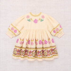 な*み様 Apolina patchwork mya dress 3-5Y Cotton woven embroidered dress vintage inspired child. – Apolina