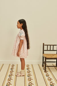 【Apolina】Noemie Dress Cotton woven embroidered dress vintage inspired child. – Apolina