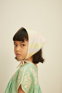 Cotton woven embroidered blouse vintage inspired child. – Apolina