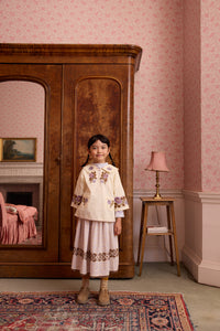 Apolina - Thalia Blouse in Cream - Child