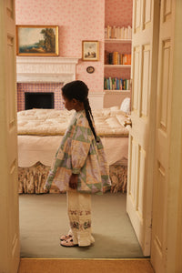 Apolina - Theodora Patchwork Dress in Soft Heathers - Child