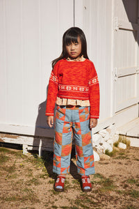 ボトムス Apolina Molly Trousers - Patchwork 2-3y apolina MTO Molly Trouser Patchwork 2-3y