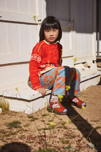 ボトムス Apolina Molly Trousers - Patchwork 2-3y apolina MTO Molly Trouser Patchwork 2-3y