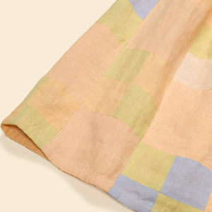 Cotton woven embroidered skirt vintage inspired child. – Apolina