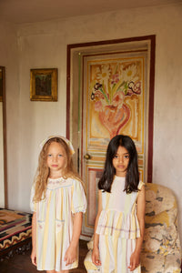 apolina kids セットアップ　2-3y Apolina Wilma Overall Rosepool Jacquard| BIEN BIEN